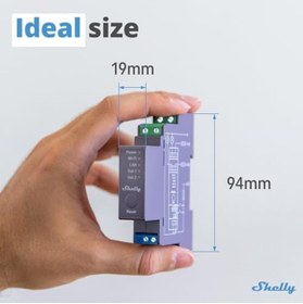 Resim STOREMAX snShop Pro 2 - Wi-Fi, LAN ve Bluetooth 2 Kanallı Akıllı Röle Anahtarı, Ev Otomasyonu, Alexa ve 