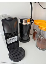 Resim Nespresso Bardak Altlığı 10 Cm Düşük Profil Su Damlama Haznesi Siyah 