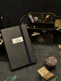 Resim Venzi Art Sert Kapak Vegan Deri 192 Sayfa A5 80gr. Noktalı Defter Bej 