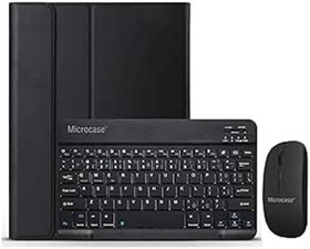 Resim Microcase LENOVO Tab P11 2.Nesil Tablet Bluetooth Klavye ve Mouse + Standlı Kılıf - BKK6 