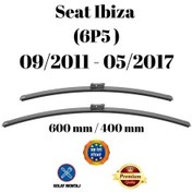 Resim Seat Ibiza 6p5 2011 2012 2013 2014 2015 2016 2017 Uyumlu Ön Cam Silecek Süpürgesi Takımı 600/400mm Silbak Sb2416c 