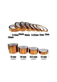 Resim Bga Kapton Bant. Isıya Dayanıklı Termal Bant. Isı Yalıtım Bandı 10 MM X 30Mt 