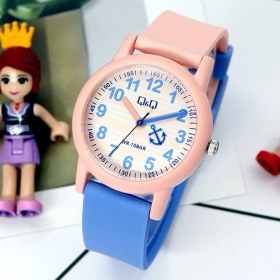 Resim Q&q QCG4902 Su Geçirmez Rakamlı Kız Çocuk Kol Saati 