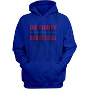 Resim Usateamfans Detroit Basketball Hoodie 