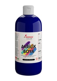 Resim Red Rose Lacivert Akrilik Boya 500 G 