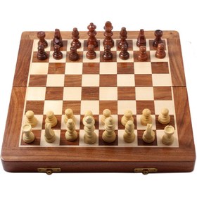 Resim Ahşap Satranç Seti Orta Boy - Ahşap 