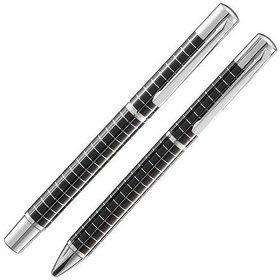 Resim Steelpen 1008 Slayt Siyah Dolma Kalem+tükenmez Standart 