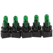 Resim Yeşil 10 Adet T5 T6.5 Led Ampul W1.2wcar İç Aydınlatma Pano Isıtma Göstergesi 