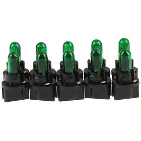 Resim Yeşil 10 Adet T5 T6.5 Led Ampul W1.2wcar İç Aydınlatma Pano Isıtma Göstergesi 