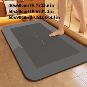 Resim Süper Emici Büyük Boy Banyo Paspası - Hızlı Kuruyan, Kaymaz, Yumuşak ve Rahat Duş Odası, Çamaşır Alanı, Yatak Odası, Oturma Al 