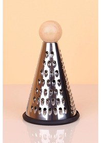 Resim Nishev Huni Ahşap Sap Konik Çok Fonksiyonlu Top Rende - Küçük Boy 