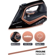Resim Goldmaster Proline 2600 Watt Seramik Tabanlı Damlama ve Kireç Önlemeli 180 gr Etkili Şok Buharlı Ütü GM-7620 