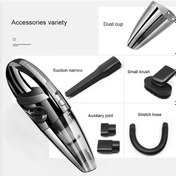 Resim Maoyaya Usb Toz Toplayıcı Temizleme Süpürge Siyah Şarjı R-6053 Kablosuz Fonksiyonlu Elektrikli El Çok Araçları Araba 6000pa Vg 