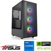 Resim Asus 12GB Rtx 4070 – Gaming Pc Ddr5 – Intel Core I7 13700 – 32 GB Ddr5 Ram – 1 Tb M.2 SSD – Sıvı Sogutmalı 