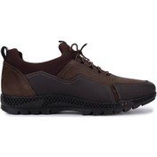 Resim Tamer Tanca Erkek Hakiki Deri Kahverengi Nubuk Sneakers & Spor Ayakkabı 381 10312 Erk Ayk Sk25-26 Kahve Nbk Kahverengi 