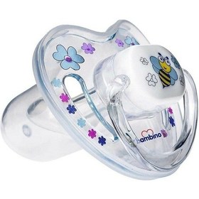 Resim Bambino P-2572 Desenli Fit Damaklı Emzik +18 Ay No: 3 