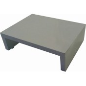 Resim Wooden Gold 13" - 42" Parlak Beyaz MDF Monitor Stand 10 cm x 29 cm x 22 cm 