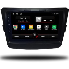 Resim Avaydel Ssangyong Musso Uyumlu Android Carplay Multimedya 2018+ 4GB Ram + 32GB Hafıza 