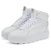 Resim Puma Karmen Rebelle Mid Kadın Günlük Spor Ayakkabı 387213 01 BEYAZ Puma