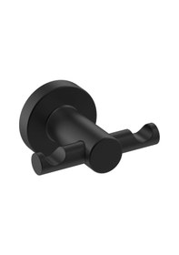 Resim Hafele Banyo Askısı Ozo İkili Mat Siyah Renk Mat Siyah 