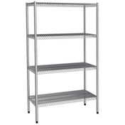 Resim Tel Raf-4 Katlı-Inox 201-183X36X180 Cm Empero