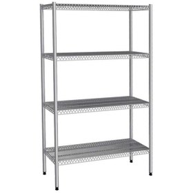 Resim Tel Raf-4 Katlı-Inox 201-183X36X180 Cm 