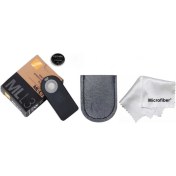 Resim Tianya - Nikon Kablosuz Uzaktan Kumanda Ml-L3 + Deri Kılıf + CR-2025 Kumanda Pili + Temizleme Bezi 