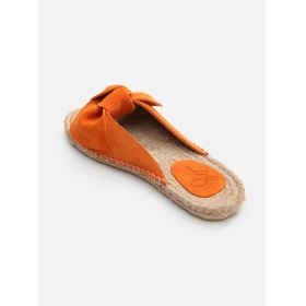 Resim Su Espadril Fiocco Turuncu Kadın Espadril Terlik 