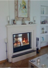 Resim Sade Gülperi Model Şömine 