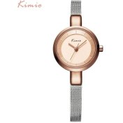 Resim Hanyang Izle 1 Kimio Ultra Ince Kadın Bilezik Izle Bayanlar Hediye Kutusu ile Paslanmaz Çelik Elbise Saatler Relojes Mujer Relogios Montre Femme (Yurt Dışından) 