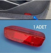 Resim GCP German Car Parts Volkswagen Kapı Altı Reflektör Kırmızı Kapak 1K0947419A 