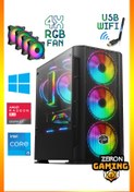 Resim BS15 Intel Core i5-12400F 32 GB DDR4 RAM 512 GB M.2 SSD 8 GB RX580 FreeDOS Masaüstü Oyun Bilgisayarı Zeiron