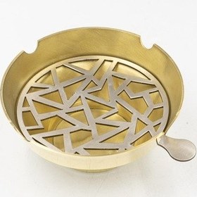 Resim Lazer Kesim Kül Tablası Gold 