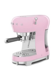 Resim SMEG 50's Style Pembe Espresso Kahve Makinesi ECF02PKEU 