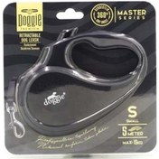 Resim Doggie Otomatik Uzatma Tasması Master Siyah S-15 Kg 5 Mt Siyah 
