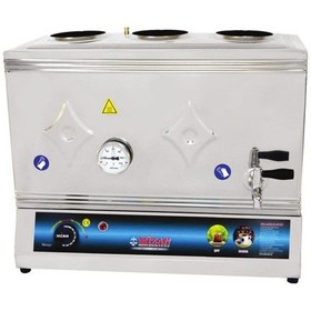 Resim Mizan 60 Lık Elektrikli 40 Litre 3 Demlikli Çay Kazanı Çay Ocağı 