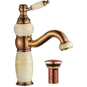 Resim Penta Vırgo Lavabo Bataryası Rose Bronz 3351 Rose Gold 