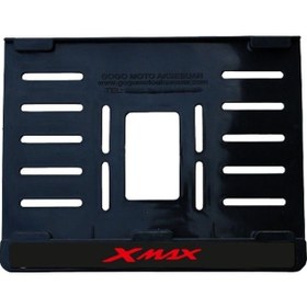 Resim Yamaha Xmax Uyumlu 4 Plastik 15x24 Cm Kırılmaz Plakalık 
