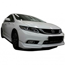 Resim Honda Civic FB7 (2012-2016) Modulo Black Edition Ön Tampon Ek (Plastik) 