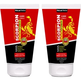 Resim Scorpion Cream Erkeklere Şekillendirici: 2 Adet Maximum Sertleşmeye Gecikmeye & Orgazmınızı Etkilemeye Krem 50 ml 