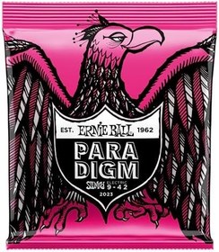 Resim Ernie Ball Super Slinky Paradigm Elektro Gitar Telleri, Ölçü 9-42 