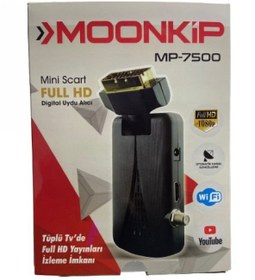 Resim moonkip Mp-7500 Mini Scart Full Hd Wıfı Digital Uydu Alıcı Otomatik Kanal Güncelleme Uydu 