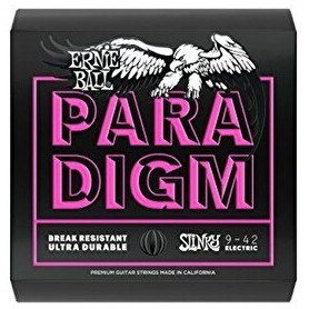 Resim Ernie Ball P02023 Paradigm Super Slinky 9-42 Elektro Gitar Tel Seti 