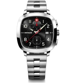 Resim Wenger 01.1933.109 Vintage Sport Chrono 39.5mm Erkek Kol Saati Çok Renkli 