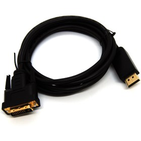 Resim BEEK BC-DSP-DP-DVI-02 Beek DisplayPort (DP) &lt;-&gt; DVI Kablosu, DP Erkek &lt;-&gt; DVI Erkek, 1080p, Altın Kaplama, 2 metre 