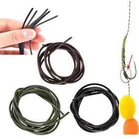 Resim 4 adet Balıkçılık Hattı için Silikon Boru - 1mm Çap, Anti-Tangle Bağlantı Koruyucu, 1m/2m Uzunluk, Siyah ve Yeşil, Avrupa Carp Balıkçılığı için İdeal, Balıkçılık Hattı Düzenleyici | Silikon Boru | Dayanıklı Balıkçılık Ekipmanı, Balıkçılık Malzemeleri 