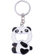 Resim Panda Anahtarlık, Sevimli Şişe Açacağı, Çok İşlevli Anahtarlık Çok Renkli 