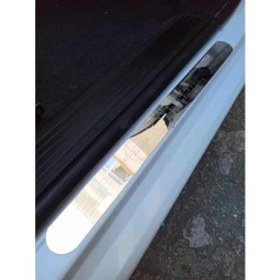 Resim Aksefuar Lazer Opel Crossland Uyumlu Kapı Eşiği 4'lü Set Ön Arka 