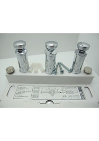 Resim Havlupan Banyopan Radyatör Krom Duvara Montaj Seti Ayağı (404462848) 