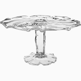 Resim Danimarka Tasarımı El Yapımı Kristal Pasta Standı - Berrak 
